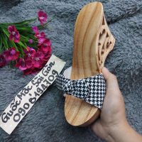 guốc gỗ, guốc mộc, quai nơ, cung cấp guốc gỗ thời trang